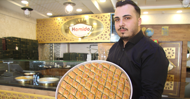 Baklavacıların bayram mesaisi başladı