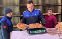 Zabıta fırınlarda gramaj ve hijyeni mercek altına aldı