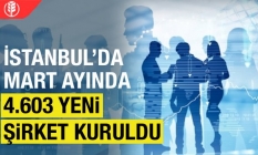 İstanbul'da mart ayında 4.603 yeni şirket kuruldu