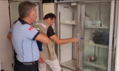 İmalathanede şok görüntüler