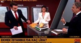 Enflasyon değil, ekmek gramajı tartışılıyor