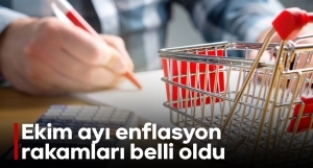 Ekim ayı enflasyon rakamları açıklandı