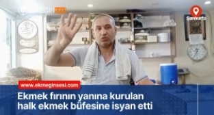 Fırıncıdan "Halk Ekmek Büfesi" isyanı