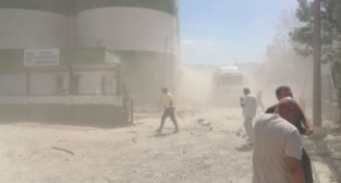 Kocaeli Derince TMO'da patlama oldu