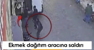 Ekmek dağıtımı yapan araçtakilere silahlı saldırı