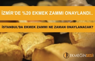 İzmir'de Ekmeğe Yüzde 20 Zam
