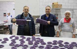 Mor ekmekten sonra mor hamurdan ürünler giderek yaygınlaşıyor