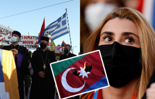 ABD, Yunanistan, Güney Kıbrıs! Bayrak yakıp kin kustular