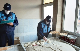 Fırın denetimlerinde sözlü ve yazılı uyarı