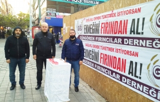 Güngören Fırıncılar Derneği'nden 'Ekmeğini Fırından Al!' kampanyası