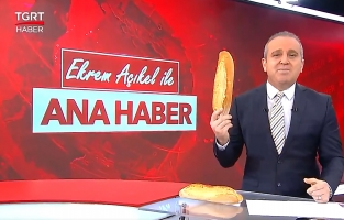 Sunucunun, ekmekle ilgili konuşması gündem oldu: Ekmeğin partisi olmaz!
