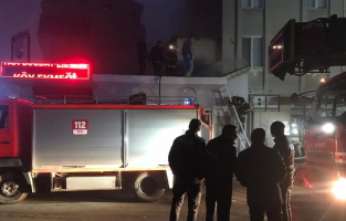 Fırında çıkan yangın maddi hasara neden oldu