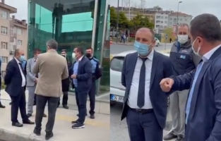 Üsküdar Belediye Zabıta ile İBB arasında Halk Ekmek büfe tartışması