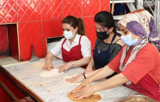 'Ekmek Üretim' kursunu bitirdiler