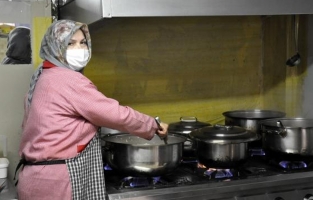 Lokantacı iş başı yaptı