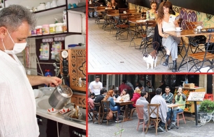 48 gün sonra masadan ilk sipariş