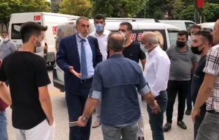 Fırıncılar, Malatya Büyükşehir Belediyesi'nin haksız rekabetine karşı eylem yaptı