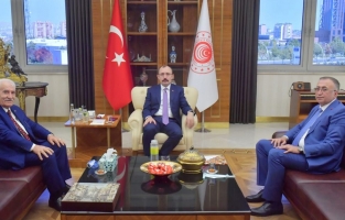 Balcı ve Durmuş'tan Bakan Muş'a ziyaret