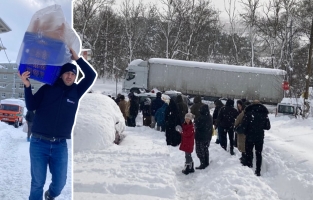 İstanbul fırıncılarının karla mücadelesi