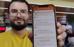 Bursa'da bir fırıncı internetten askıda yemek uygulaması başlattı