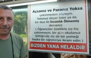 Balıkesir'de bu işletmeci kimseyi aç bırakmıyor