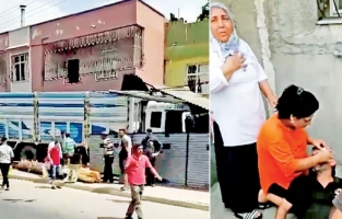 Fırıncı, faciadan kıl payı kurtuldu