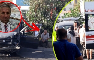 Şanlıurfa Fırıncılar Odası başkanı kaza yaptı