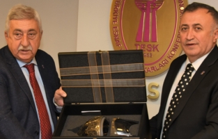 Fırıncılar Federasyonu'ndan TESK’e ziyaret