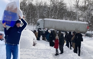 İstanbu'da eğitime kar engeli