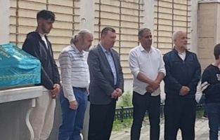 İFO Başkanı Erdoğan Çetin'in babası Ali Çetin, son yolculuğuna uğurlandı