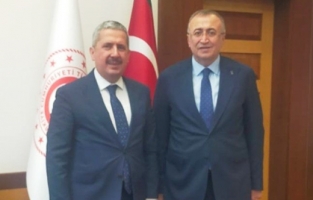 TFF Başkanı Balcı, fırıncının sorunlarını Ticaret Bakan Yardımcısına iletti