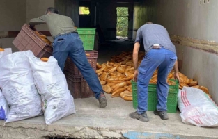 Yüzlerce ekmek kullanılmayan binaya atılmıştı, ekipler inceleme başlattı