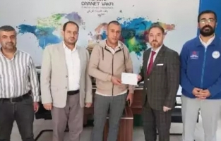 Mardin’de fırıncı, bir günlük gelirini Filistin için bağışladı