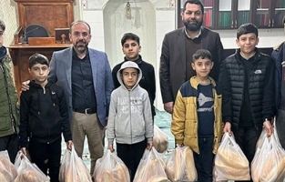 Cami gençlerinden "Askıda Ekmek" uygulaması