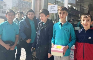 Kütahya Ahteri İmam Hatip Ortaokulundan “Askıda Ekmek” uygulaması