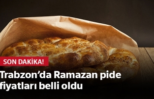 Trabzon'da Ramazan pide fiyatları belli oldu