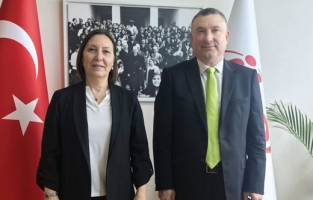 Başkan Çetin'den İHE Başkanı Atacan'a ziyaret