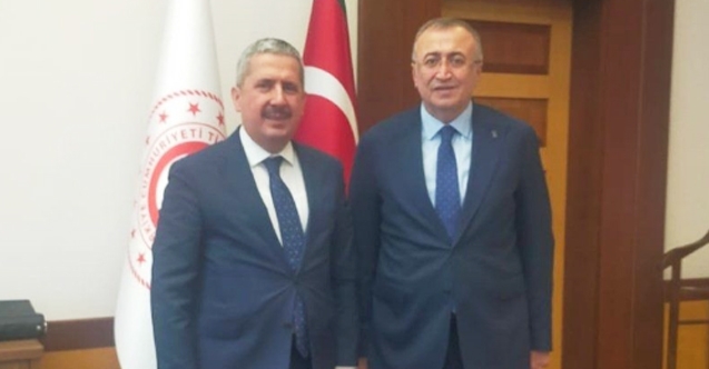 TFF Başkanı Balcı, fırıncının sorunlarını Ticaret Bakan Yardımcısına iletti