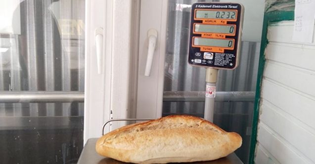 Ekmeğin gramajında düşüklük yok! Fazlalık var