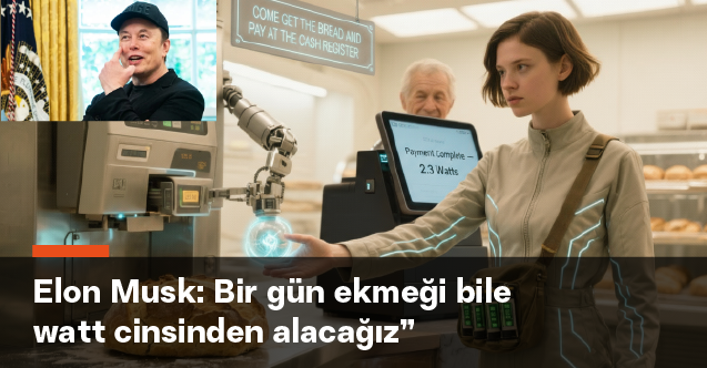 Elon Musk: Gelecekte parayla değil, watt ile alışveriş yapacağız!