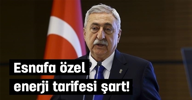 Palandöken: Esnafa özel enerji tarifesi şart!