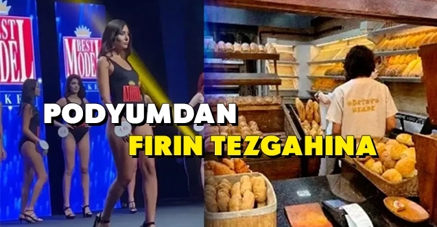 Podyumlardan fırıncı tezgahına...